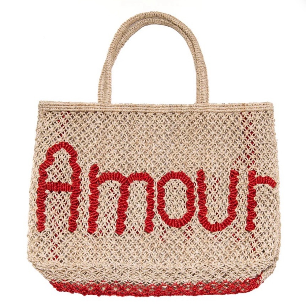 The Jacksons London Amour Tote Bag / NWT / handmade / 100% Authentic